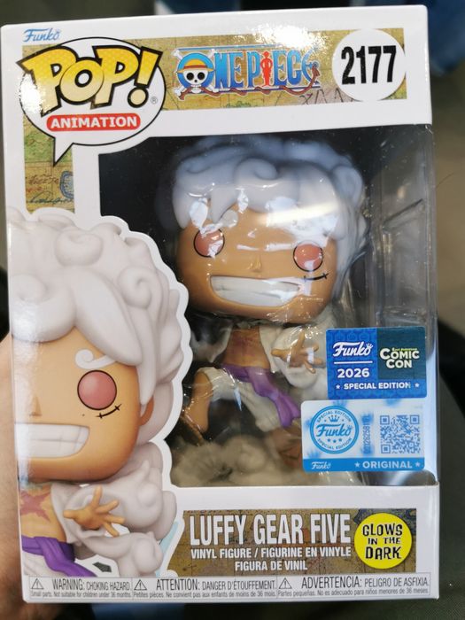 Luffy Gear Five Comicon special edition Funko Pop!