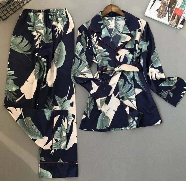 Pijama dama, satin, catifea, Pijamale, Cadou, Craciun