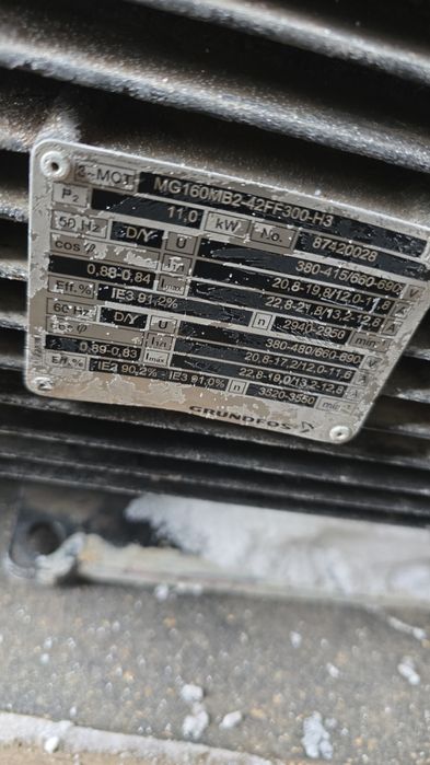 Насос грундфос 11 квт NB 50 160