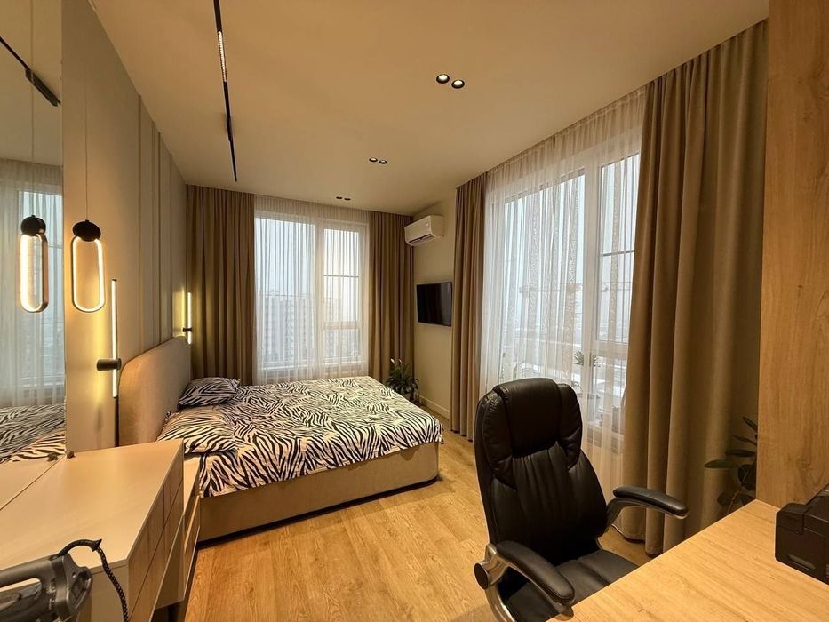 Жк NRG Jomiy 4х-комнатная 100м2 Евроремонт