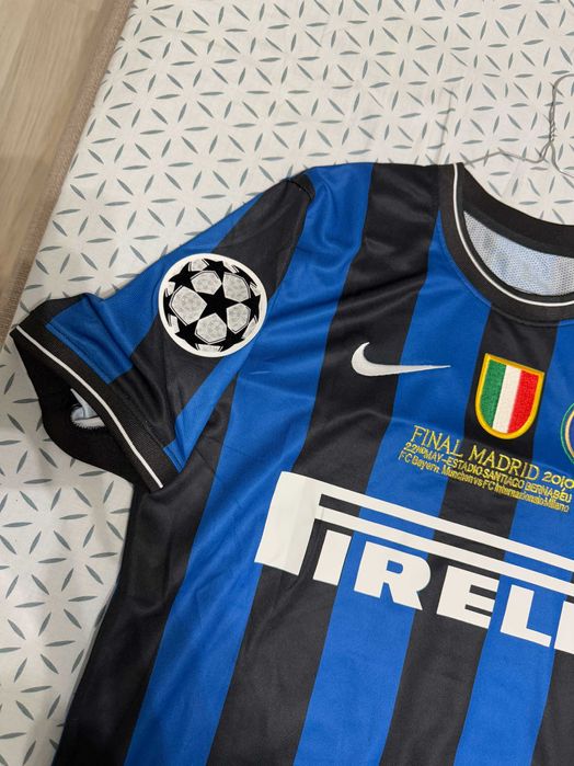 Tricou Zanetti sau Milito Inter Milano finala ucl 2010