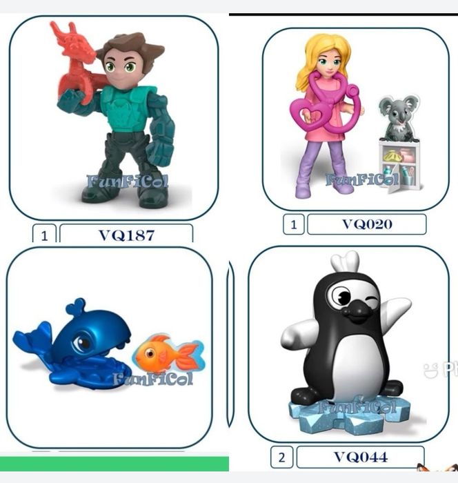 Киндер игрушки из разных серий