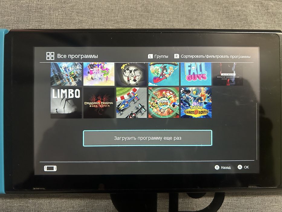 Nintendo Switch + 22 игры + 256 гб microSD
