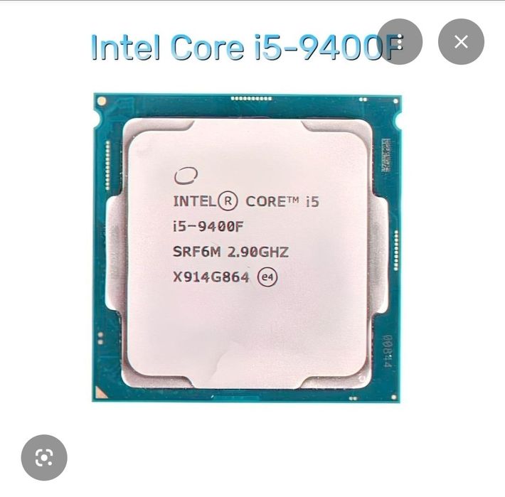 Продам комплект i5 9400f, MB Asus TUF B360M-E GAMING DDR4