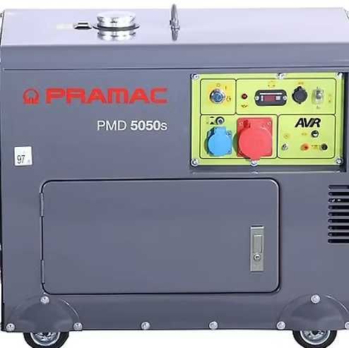 Generator de curent trifazic 400V diesel 4 kW PRAMAC PMD5050s