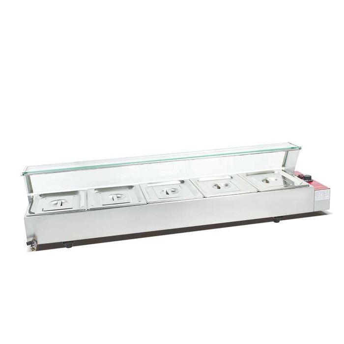 Бен Мари топла витрина 5-ца 4-ка 3-ка с водна баня чисто нови