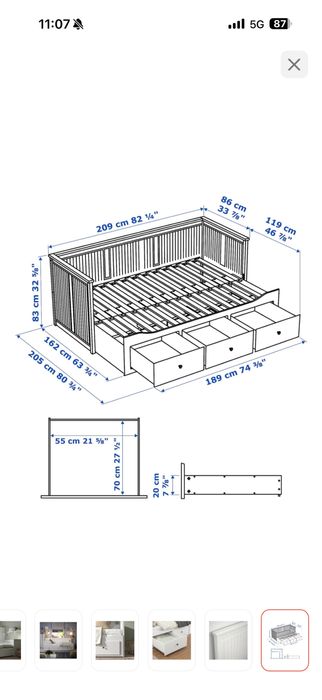Продам кровать диван икеа