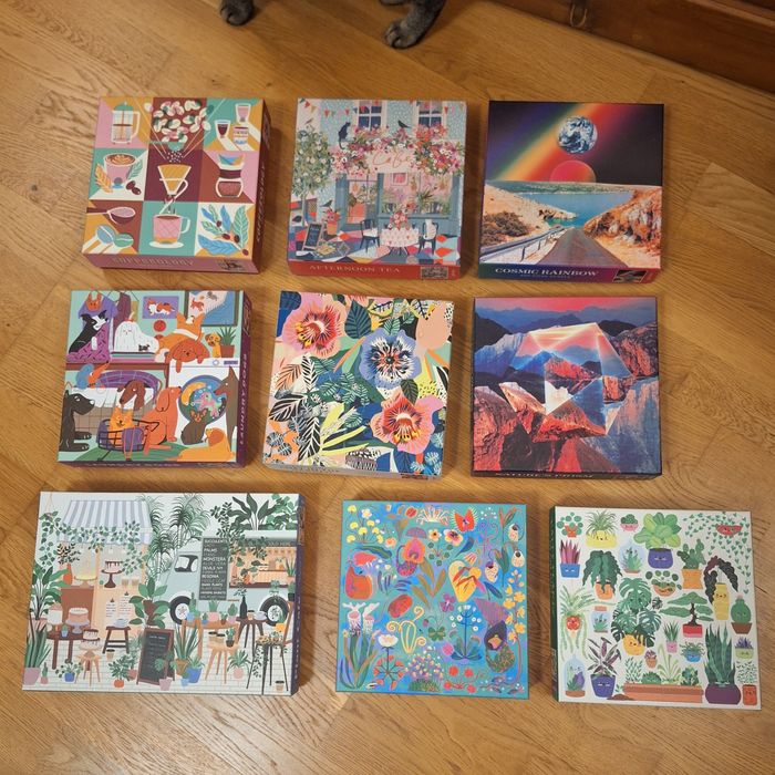 Колекция пъзели 500, 1000, 300 части