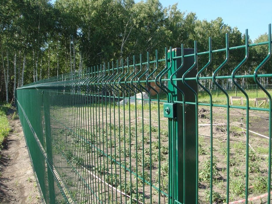 Монтаж 3D забора под ключ