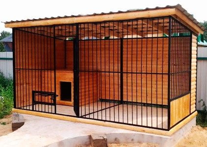 Вольер для собоки.