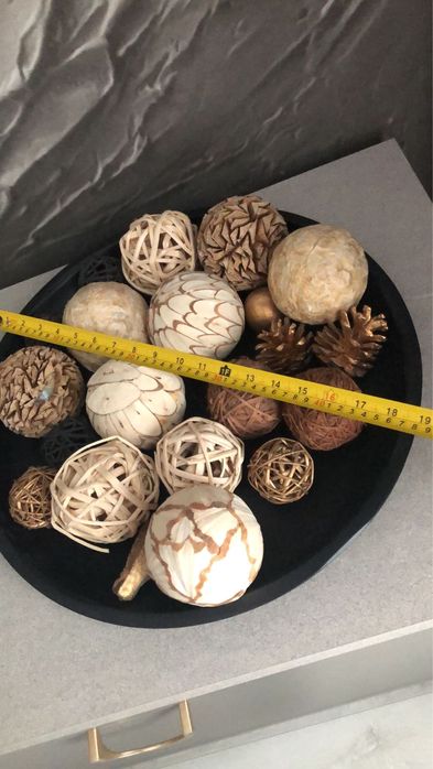 Farfurie lemn decorativa