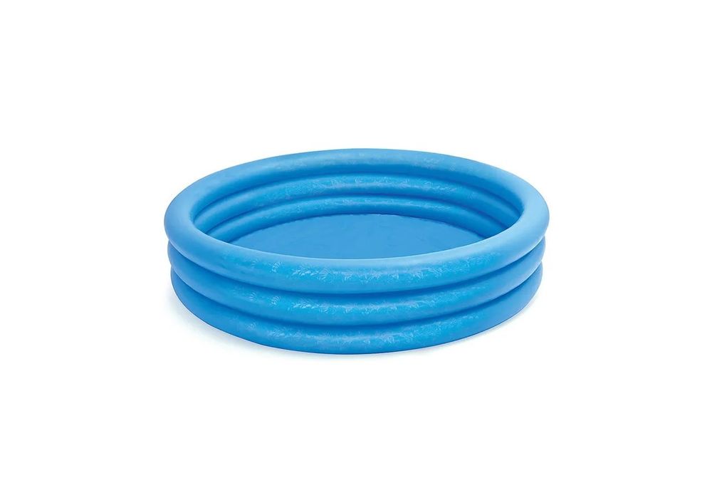 Детски надуваем басейн Intex Crystal Blue, среден, 147 х 33 см