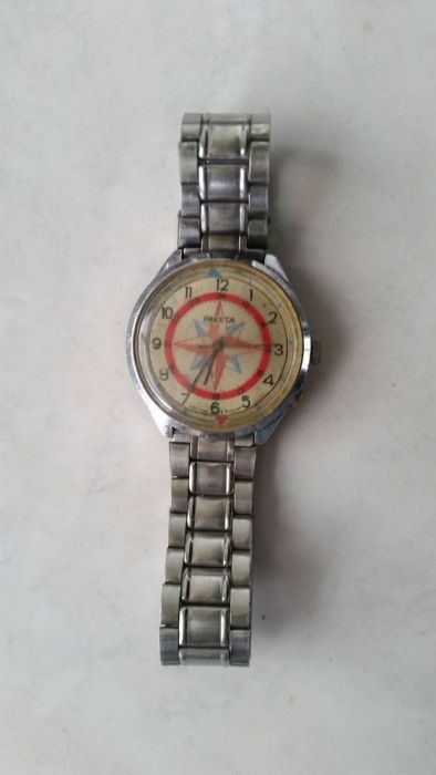 Ceas mecanic rusesc Raketa f rar