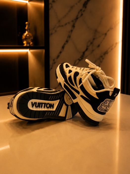 Lv Louis Vuitton Skate White&Blue Edition