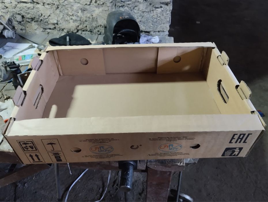 Коробки картонные Робот, 12,5*40*60