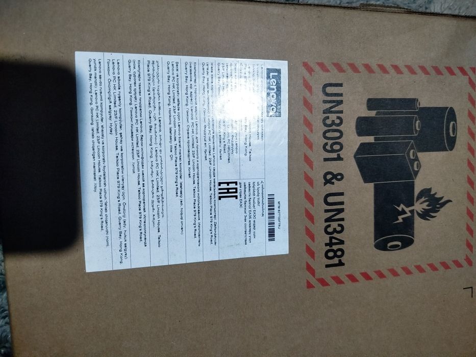 Notebook Lenovo Intel i3