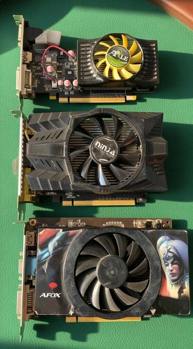 Нерабочие видеокарты по 50000