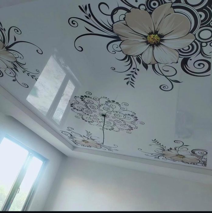 Натяжной потолок1300