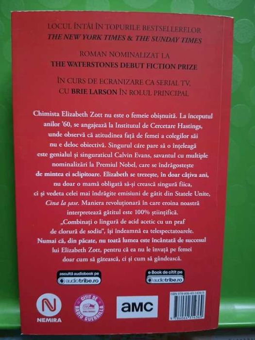 Lectii de chimie - Bonnie Garmus