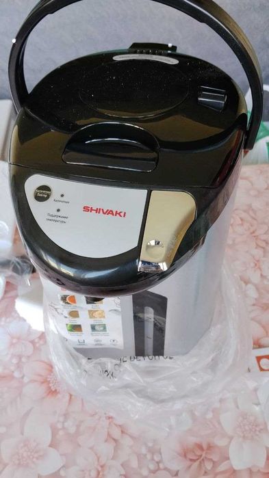 Новый термопот Shivaki 5L электрочайник термос супер цена