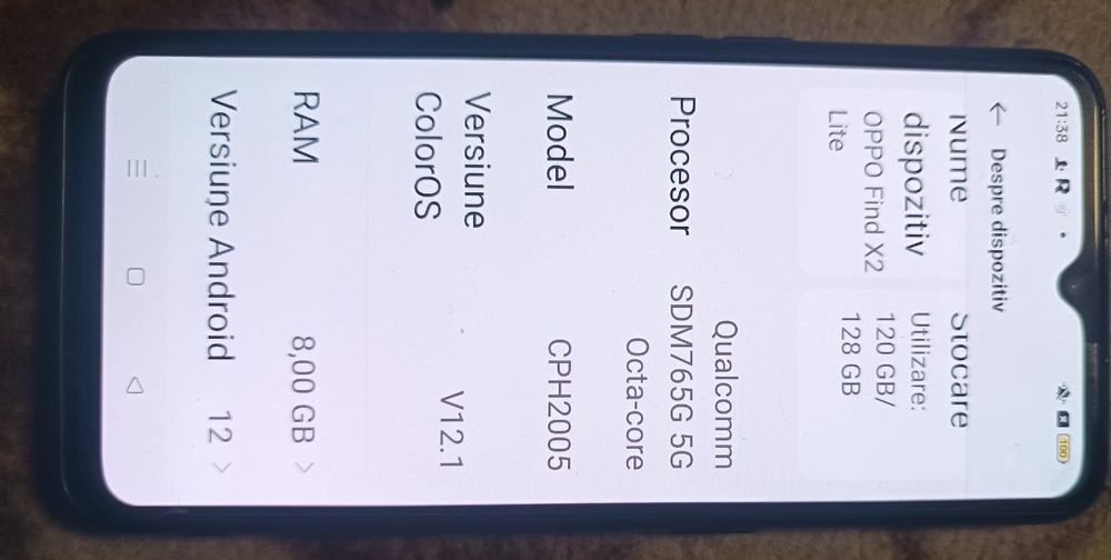 iPhone 13  și Oppo x2lite 5g