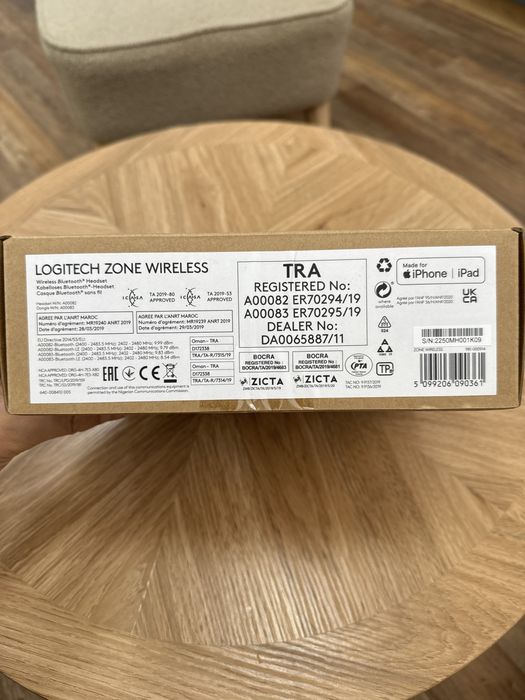 Наушники logitech zone wireless