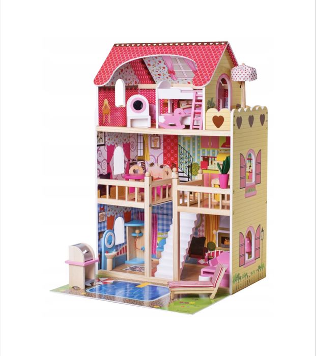 Casuta papusi 90 cm înălțime