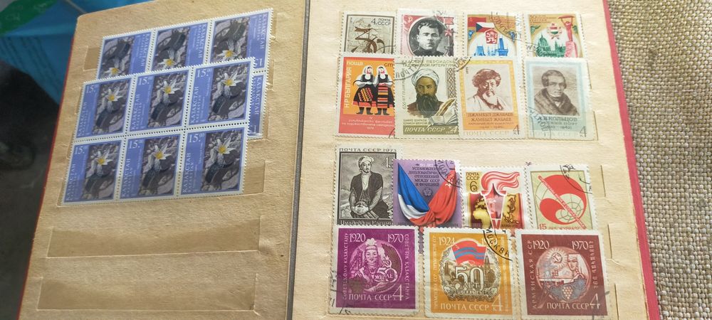Продаю альбом марок времён СССР