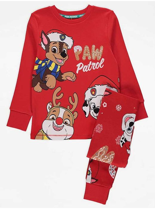 Pijama patrula catelusilor 4-5, 5-6, 6-7 ani /110,  110-116, 116-122