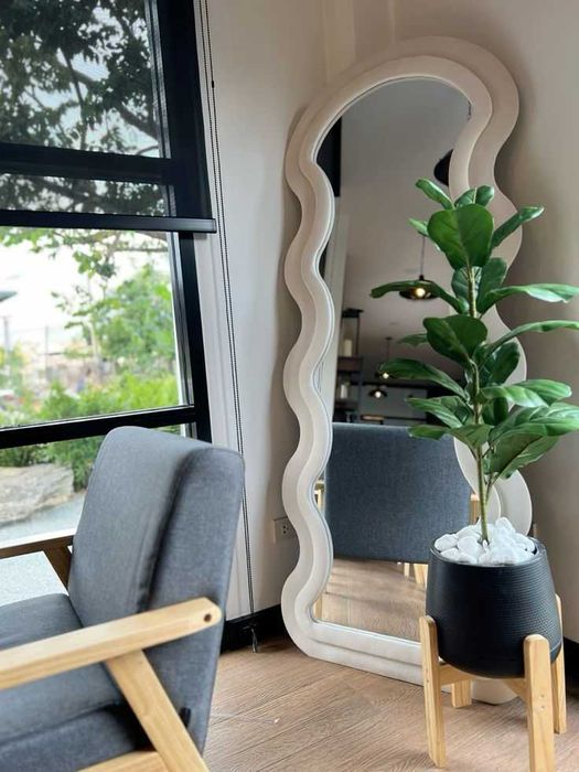 Бархатное зеркало из pinterest зеркало полный рост напольное 160х60