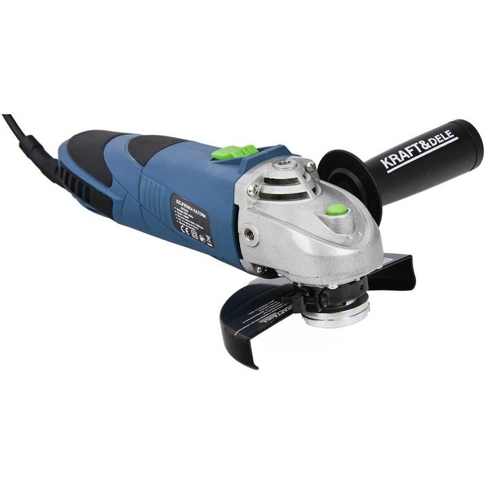 Polizor unghiular de 125mm, 1500W, 3000-12000 rpm, Kraft