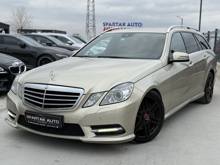 Mercedes-Benz E 350 D* 2012г* AMG Pack* TV* Топ Състояниение*