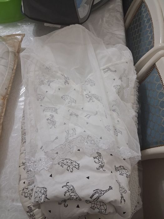 Кокон с одеялом, для выписки с роддома