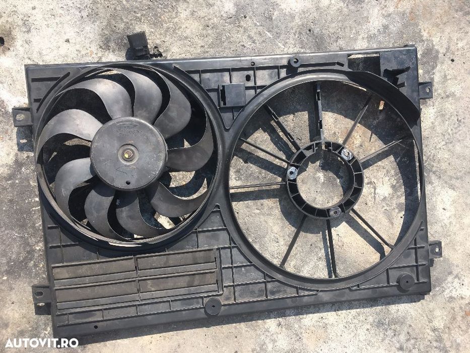 Electroventilator Ventilator AC Golf 5 Passat B6 Touran Jetta Octavia 2 Audi A3 Leon 1P Toledo Altea 1.9TDI 2.0TDI 2006