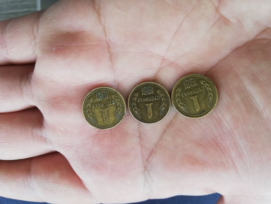 1 стотинка 1981 България лот