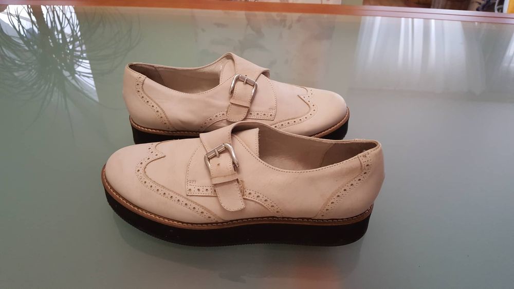 Дамски Обувки набук, р-р 40 (Франция)