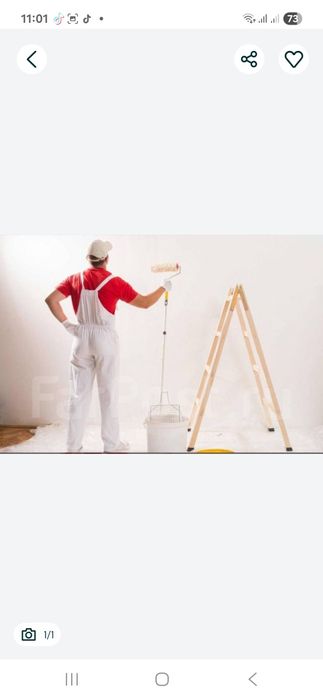 Профессиональный маляр.