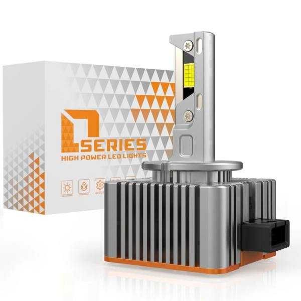 Set de 2 leduri auto D1S conversie xenon D-Series 120W 21000LM 6000K