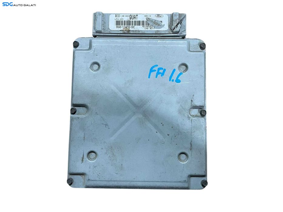 ECU Calculator Motor Ford Focus 1 1.8 Benzina 1998 - 2004 Cod 98AB-12A650-DBC [LR0016] [LR0017]