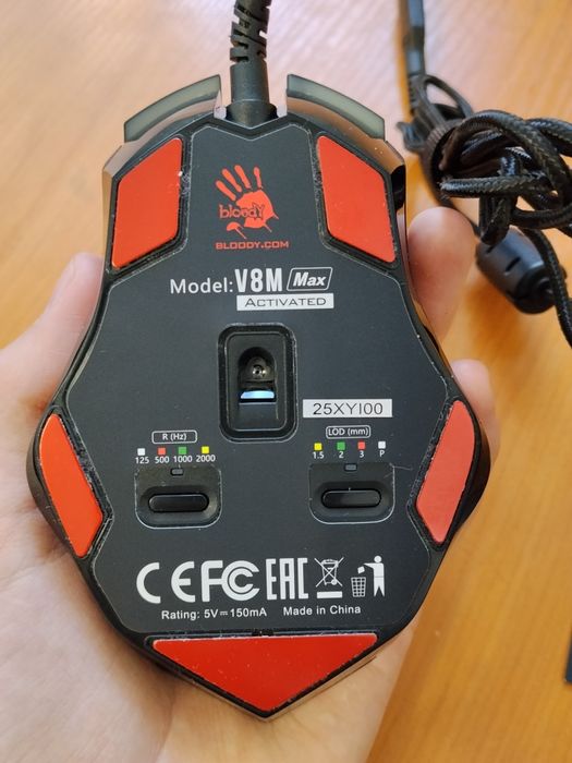 Мышка Bloody v8m max