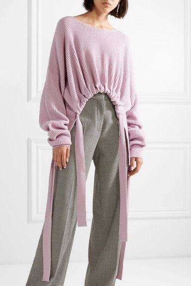 Свитер женский ассиметричный