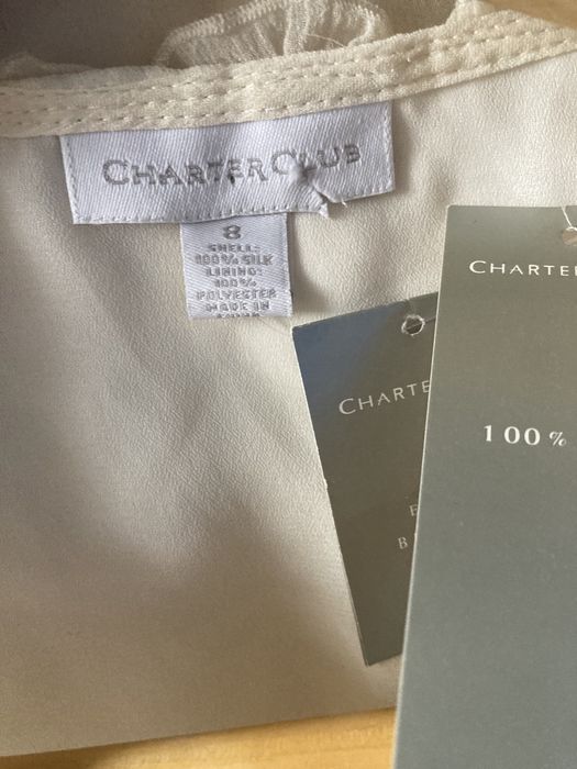 Charter club / Lecomte Копринени дамски ризи