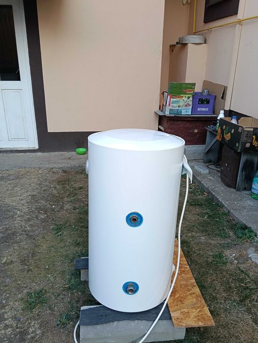 Boiler cu serpentină și vas expansiune