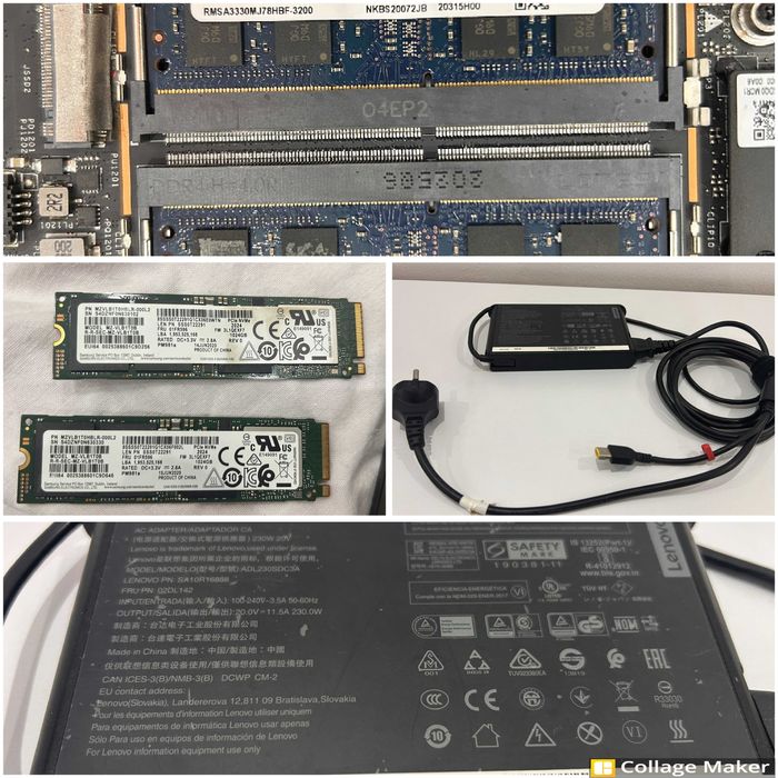 Laptop Gaming Lenovo Legion Creator 7 15IMH05 Defect