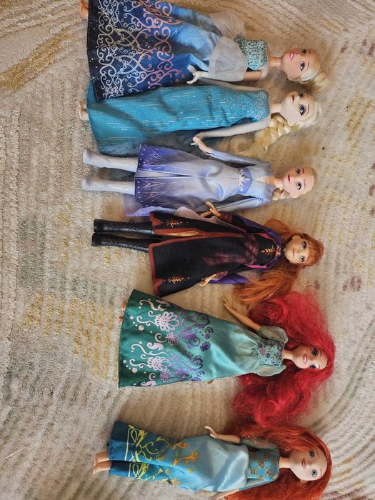 Кукли Барби на Дисний герой 50лв за всеки кукли заедно вс