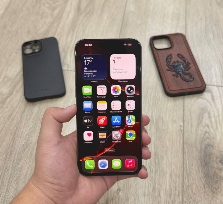 E Sim LL/A Заблокирован Оператор Американец iPhone 16 Pro Max 256 GB