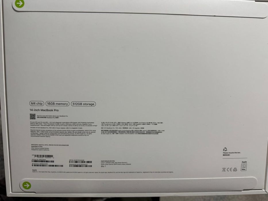 НОВЫЙ MacBook Pro 14inch 512 GB