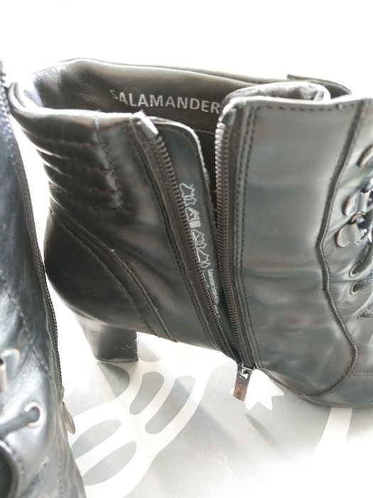 Дамски кожени боти Salamander, естествена кожа