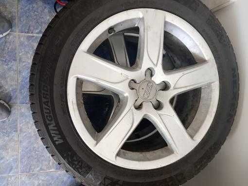 Гуми с джанти за Ауди А3 . Два броя.