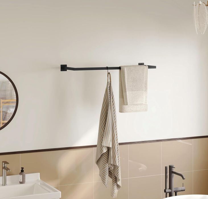 Правоъгълна релса за дрехи